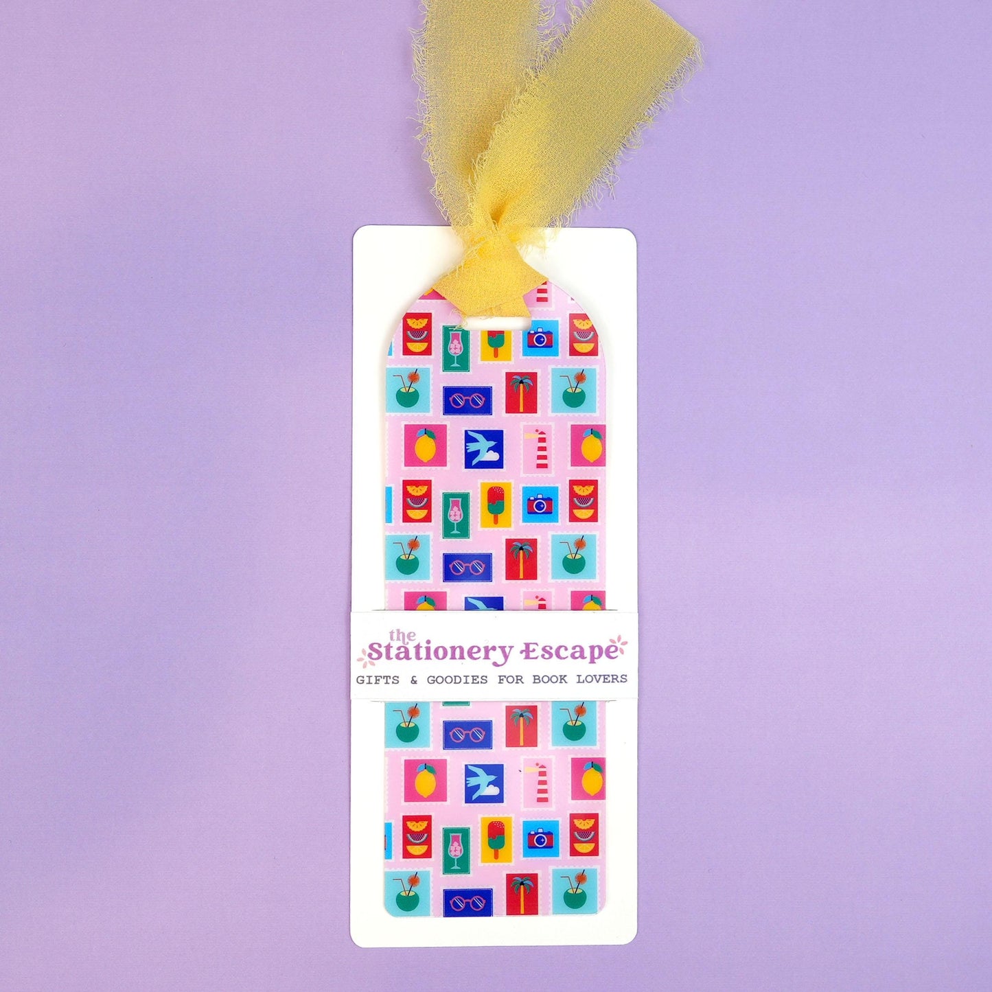 Vacation Stamps Flexible Plastic Bookmark