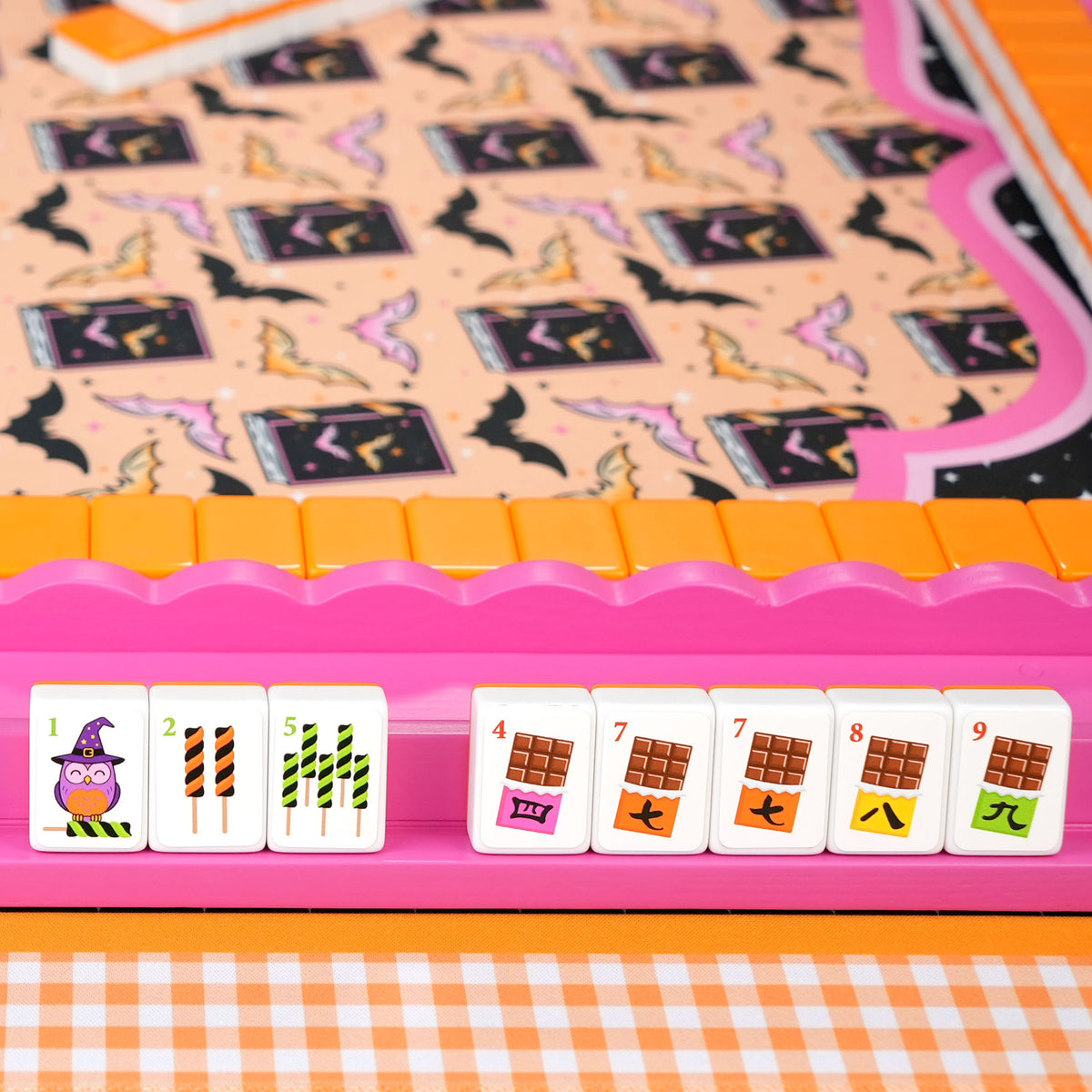 Halloween Candy Mahjong Tile Stickers - Set of 160