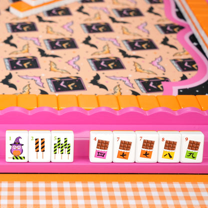 Halloween Candy Mahjong Tile Stickers - Set of 160