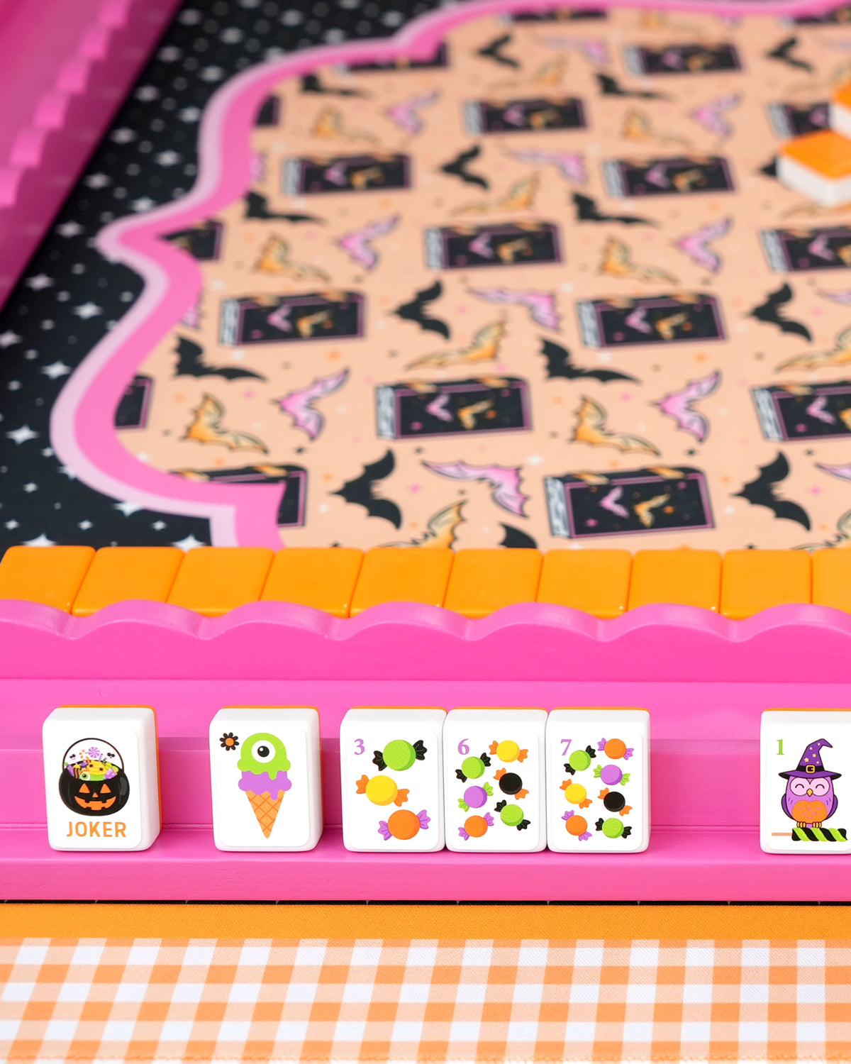Halloween Candy Mahjong Tile Stickers - Set of 160