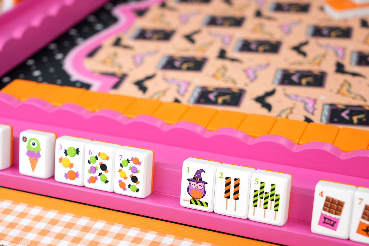 Halloween Candy Mahjong Tile Stickers - Set of 160