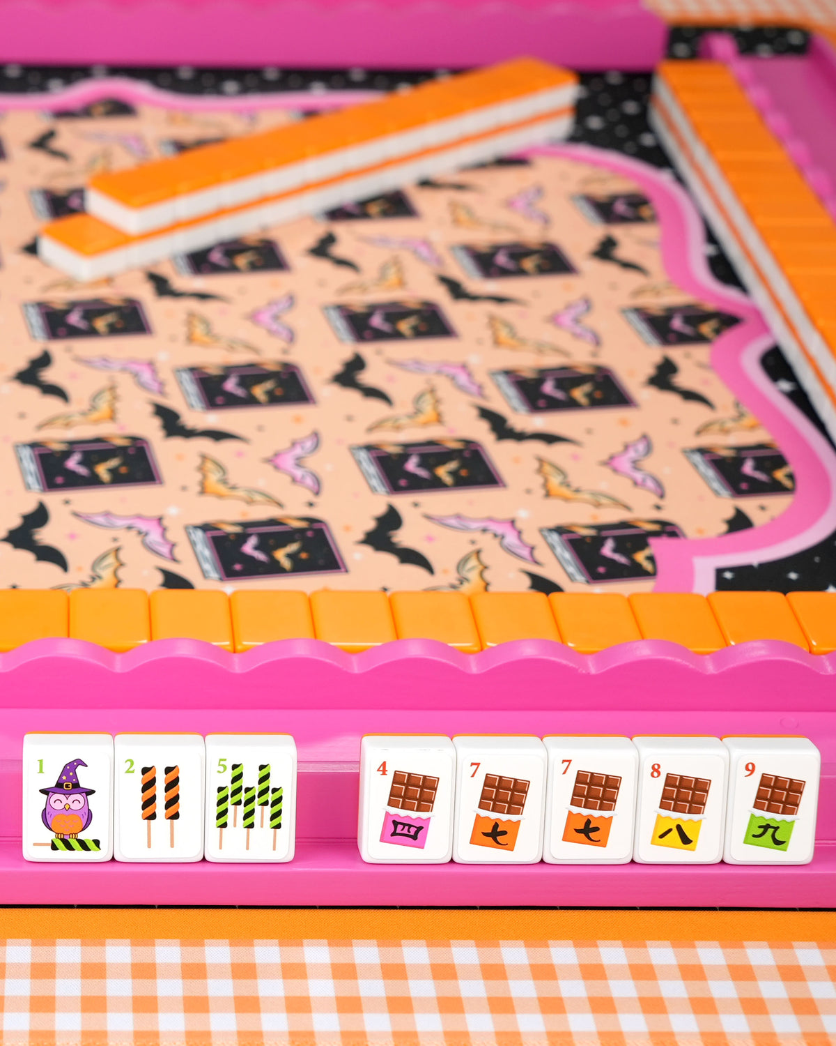 Halloween Candy Mahjong Tile Stickers - Set of 160